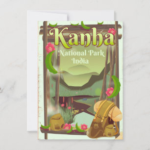 Invitation Parc national de Kanha Inde