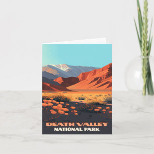 Invitation Parc national de la vallée de la mort California P