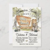 Invitation Parc national de Woodland Bear (Devant)