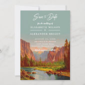 Invitation Parc national de Yosemite Californie enregistrer l (Devant)