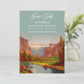 Invitation Parc national de Yosemite Californie enregistrer l (Debout devant)