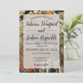 Invitation Parc national du Grand Canyon Mariage de couleur d (Debout devant)