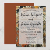 Invitation Parc national du Grand Canyon Mariage de couleur d (Devant / Derrière)