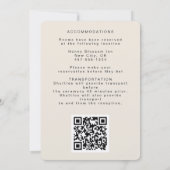 Invitation Parc national Yosemite Aquarelle Mariage (Dos)