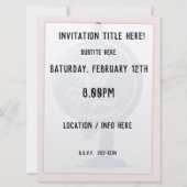 Invitation Parcourir le monde Explorez le grand inconnu (Dos)