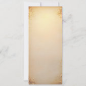 Invitation Parcours de Mariage de Conte de forêt enchantée (Dos)