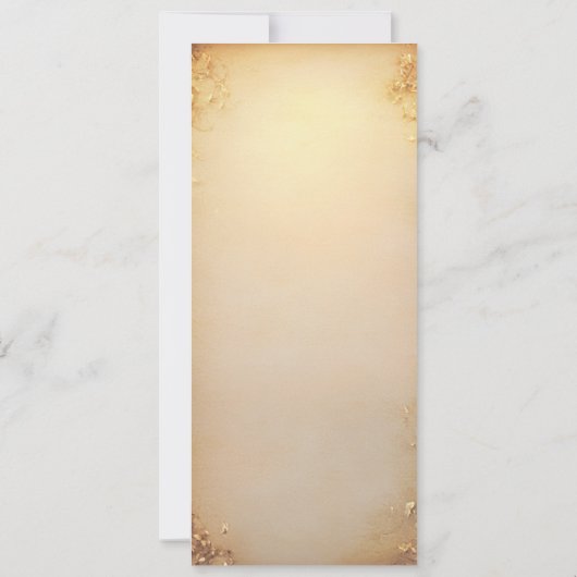 Invitation Parcours de Mariage de Conte de forêt enchantée (Dos)