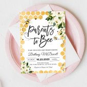 Invitation Parents à Baby shower