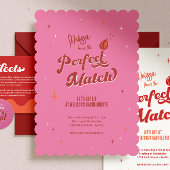 Invitation Parfait Match Bachelorette Party