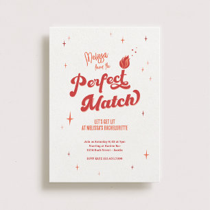 Invitation Parfait Match Bachelorette Party