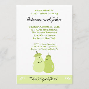 Invitation Parfait Pear 5x7