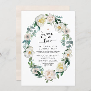 Invitation Parfait Printemps Romantique Mariage Elopement
