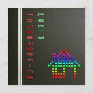 Invitation parfaite de la fête du réchauffement cl