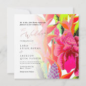 Invitation Parfaitement tropicale/gingembre/noix de coco/ti (Dos)