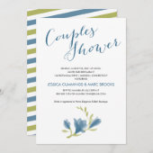 Invitation Parfum Freesia Petals | Douche Couples (Devant / Derrière)