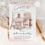 Invitation Paris Anniversaire Café Parisien Tea Party Anniver<br><div class="desc">Paris Anniversaire Café Parisien Tea Party Anniversaire Invitation Tous les designs sont © PIXELPERFECTIONPARTYLTD</div>