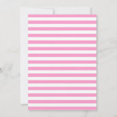 Invitation Paris Anniversaire Cheveux Rouges fille et caniche (Dos)