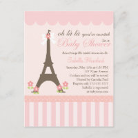 Paris au Baby shower du printemps