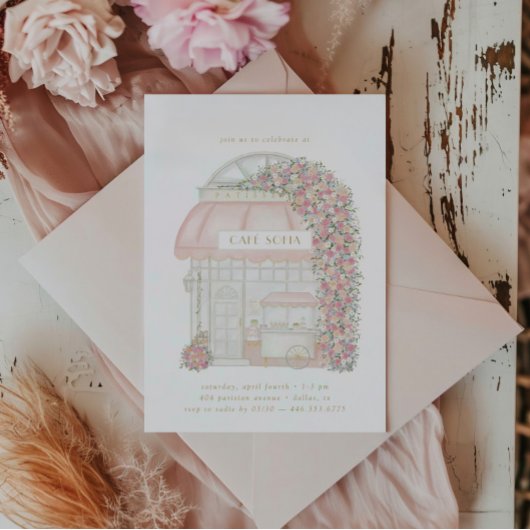 Invitation Paris Café Filles Paris Paris