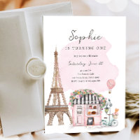 Paris Café Paris Tea Party Fille Anniversaire