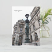 Invitation Paris. France. Palais Garnier (Debout devant)