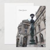 Invitation Paris. France. Palais Garnier (Devant / Derrière)