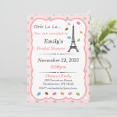 Invitation Paris, Invitation Thème Français, Macar (Debout devant)