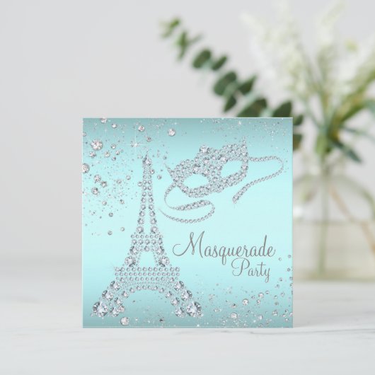 Invitation Paris Masquerade (Debout devant)