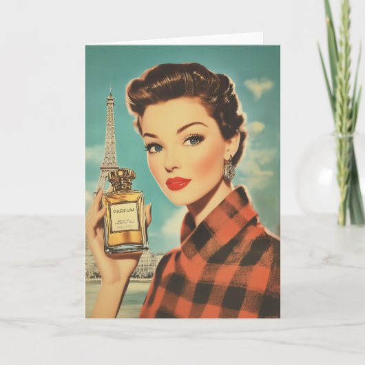 Invitation Paris Parfum et élégance (Devant)