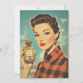 Invitation Paris Parfum et élégance (Devant)