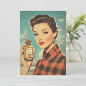 Invitation Paris Parfum et élégance (Debout devant)