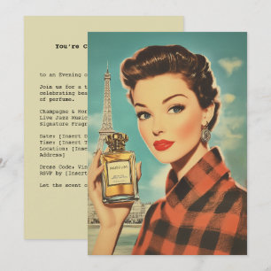 Invitation Paris Parfum et élégance
