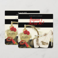 Paris Parfum Parfum Roses Talons & Rouge à Lèvres 