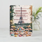 Invitation Paris Patisseries Macarons Magazine (Debout devant)