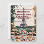 Invitation Paris Patisseries Macarons Magazine (Devant)