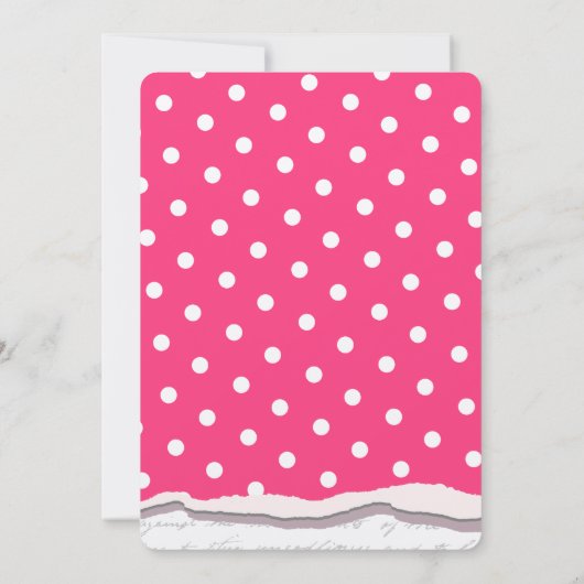 Invitation Paris Romance Mariage (Dos)