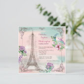 Invitation Paris Souvenirs (Debout devant)