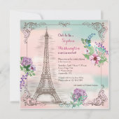 Invitation Paris Souvenirs (Devant)
