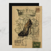 Invitation paris stilettos (Devant / Derrière)