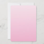 Invitation Paris Thème Bonjour Bébé Baby shower (Dos)