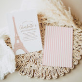 Invitation Paris Tour Eiffel