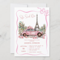Paris Tour Eiffel Fête des mariées Coquette rose