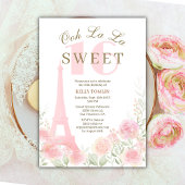 Invitation Paris, Tour Eiffel Sweet 16 Anniversaire Invitatio