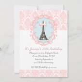 Invitation Paris Vintage (Devant)