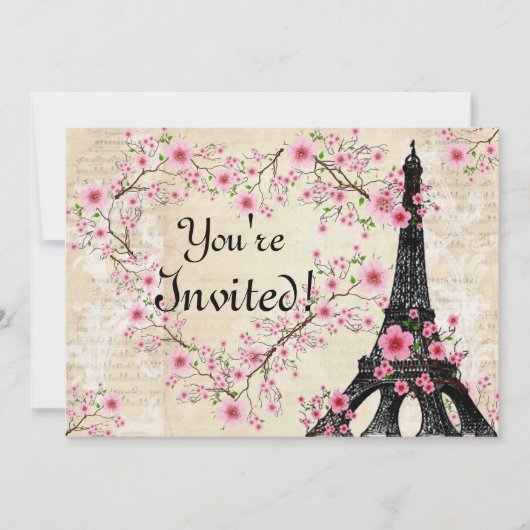 Invitation Parisain (Devant)