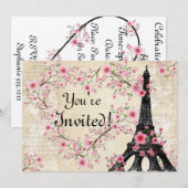 Invitation Parisienne (Devant / Derrière)
