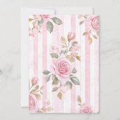 Invitation Parisienne Elle Dit Oui Fête des mariées (Dos)