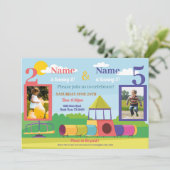 Invitation Park Anniversaire de enfant Girls Boys any Age Joi (Debout devant)