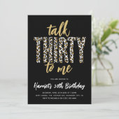 Invitation Parle-moi de tes TRENTE ans ! 30e fête d'anniversa (Debout devant)