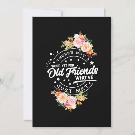 Invitation Parler encore pour les amis anciens (Devant)